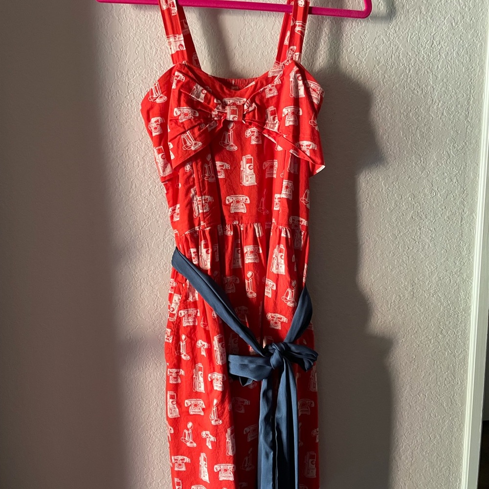 Anthropologie Repartree telephone dress